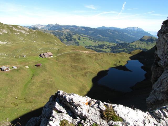 Tiefblick zum Eisee