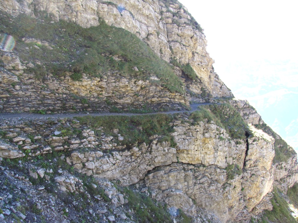 gut ersichtlich die ausgesetzte Passage