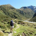 wir verlassen Alp Sardasca und nehmen die letzte Etappe unter die Füsse die uns zur Silvrettahütte bringt