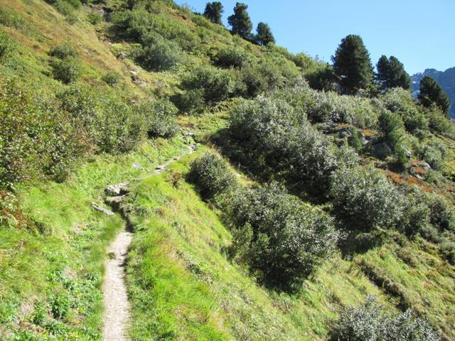 schöner und einfacher Hüttenweg