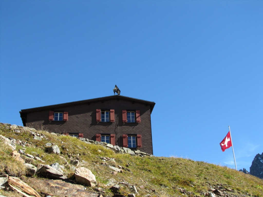 wir haben die Silvrettahütte auf 2341 m.ü.M. erreicht