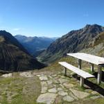 von der Silvretta Hütte aus, reicht der Blick bis nach Klosters und den Weissfluh