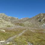 wir haben die Hütte verlassen und laufen zum Silvrettagletscher