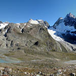 Breitbildfoto Silvrettagletscher