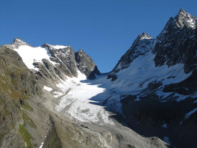 der Verstanclagletscher mit Verstanclahorn