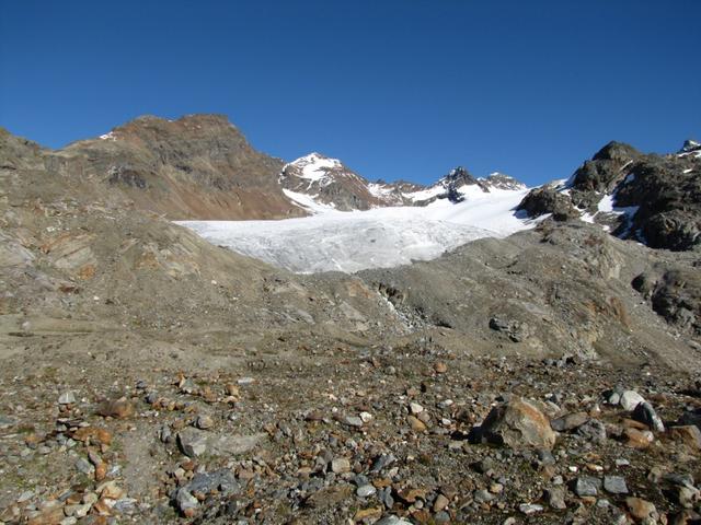 wir nähern uns dem Gletscher