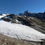 Breitbildfoto Silvrettagletscher