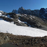 grosses Breitbildfoto vom Silvrettagletscher