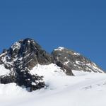 das Silvrettahorn. Für die Entstehung von 10cm Gletschereis, braucht es 8m Schnee und 10 - 20 Jahre