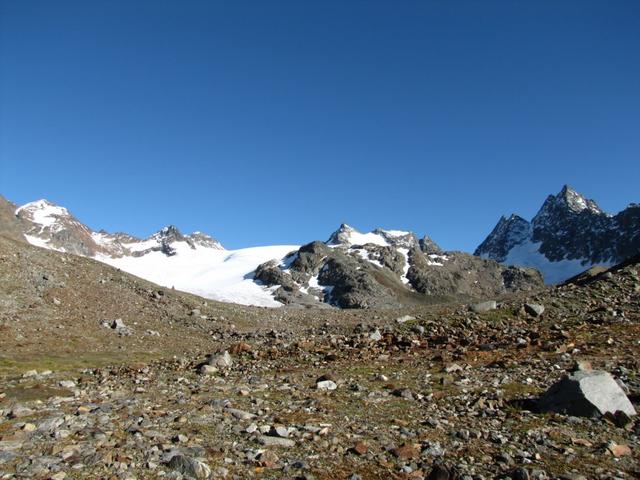 letzter Blick zum Silvrettagletscher