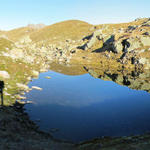 Breitbildfoto Bergsee