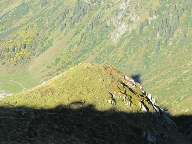 Punkt 2155 m.ü.M. sieht man schon von weitem