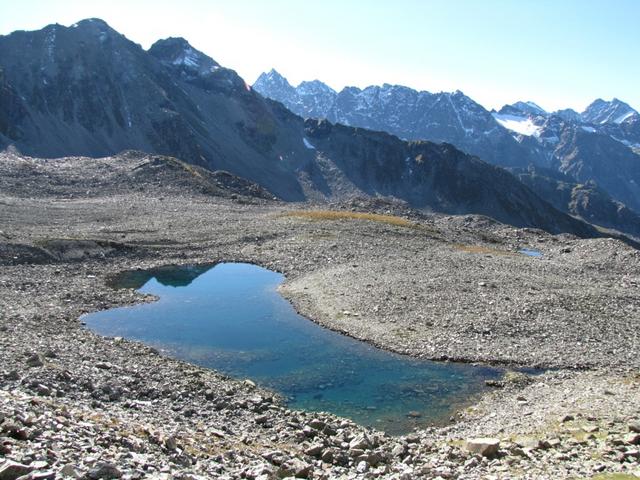 immer wieder ein Blick zu den schönen Seen