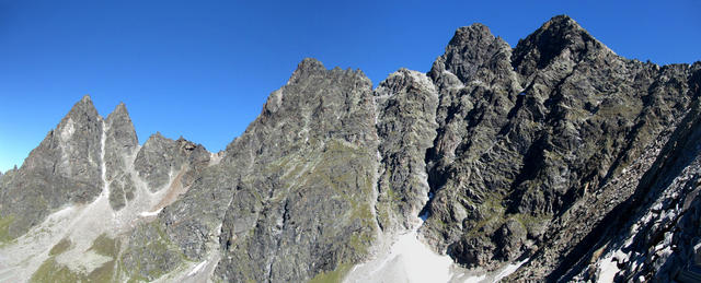 Breitbildfoto vom Gross Litzner und Gross Seehorn