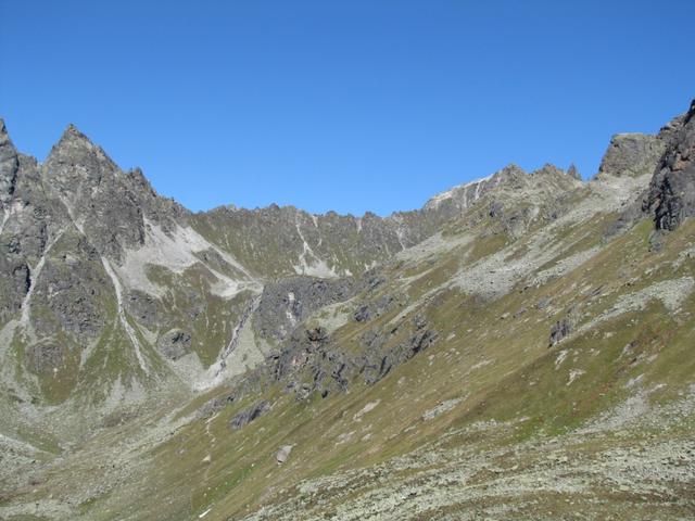 gut ersichtlich der Weg der zum Schottensee führt