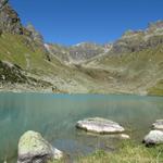 Blick vom Seetalsee Richtung Schottensee. Der Schottensee sieht man von hier aus nicht