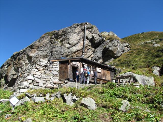 die urchige Seetalhütte 2065 m.ü.M.