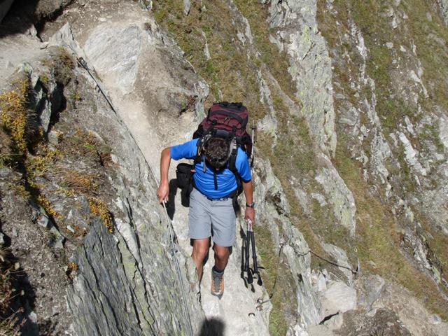 auf den Weg muss geachtet werden