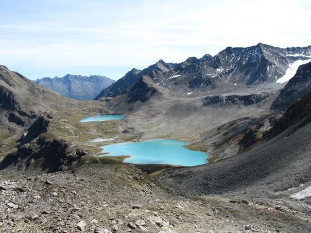 nach der Schlüsselstelle läuft man auf einfachem Wanderweg zu den Jöriseen