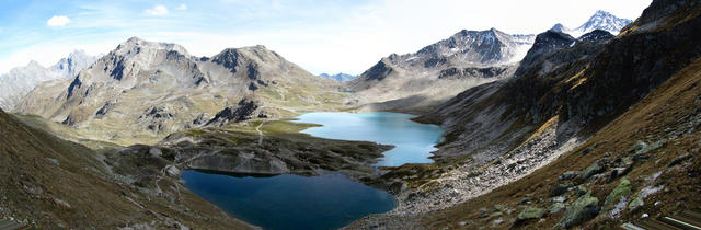 Breitbildfoto der Jöriseen, einfach wunderschön