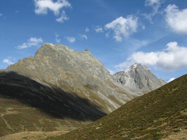 Blick ins Süser Tal mit Unghürhörner und Plattenhörner