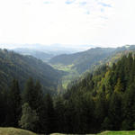 Breitbildfoto bei Stächelegg 1304 m.ü.M.
