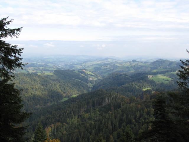 Blick Richtung Luzern und Entlebuch