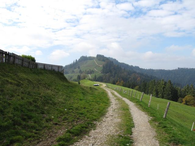 auf dem Weg zum Änzisattel