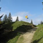 auf einfachem Wanderweg geht es zur Lushütte