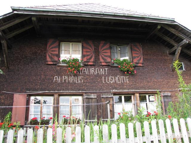 Restaurant Alphaus Lushütte