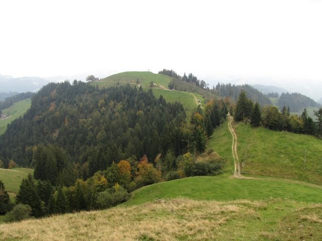 auf dem Weg nach Stauffechnubel