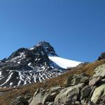 Blick zum Chüealphorn mit Chüealpgletscher