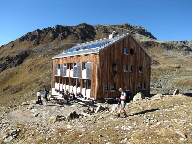 die neue hochmoderne Chamanna digl Kesch