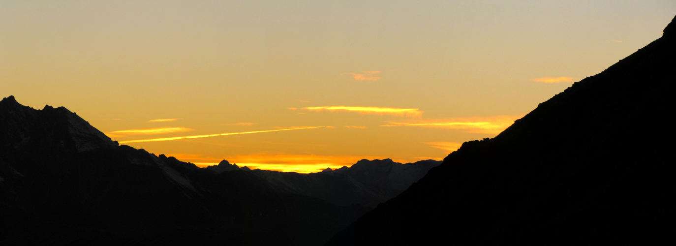 sieht fast so aus, das der Himmel brennen würde