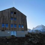 frühmorgens haben wir die Kesch Hütte 2630 m.ü.M. verlassen