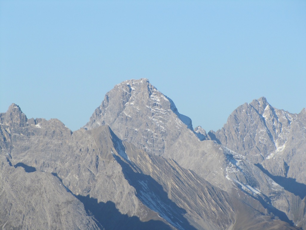 Blick zum Tinzenhorn