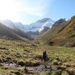 das Val Plazbi, viele Wanderer sieht man hier nicht