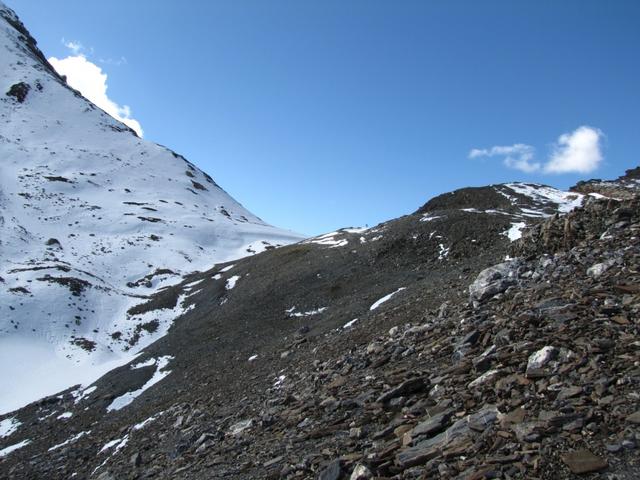 Blick zurück zur Fuorcla Pischa