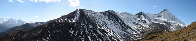 Breitbildfoto mit Blick zum Piz Blaisun