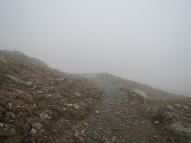 bei Punkt 2516 m.ü.M. im Val dal Tschüvel, auf dem Weg zum Sertigpass