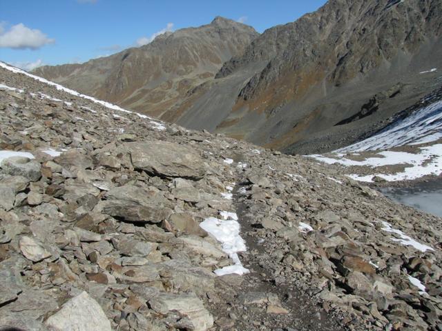 Blick Richtung Punkt 2584 m.ü.M. im Chüealptal