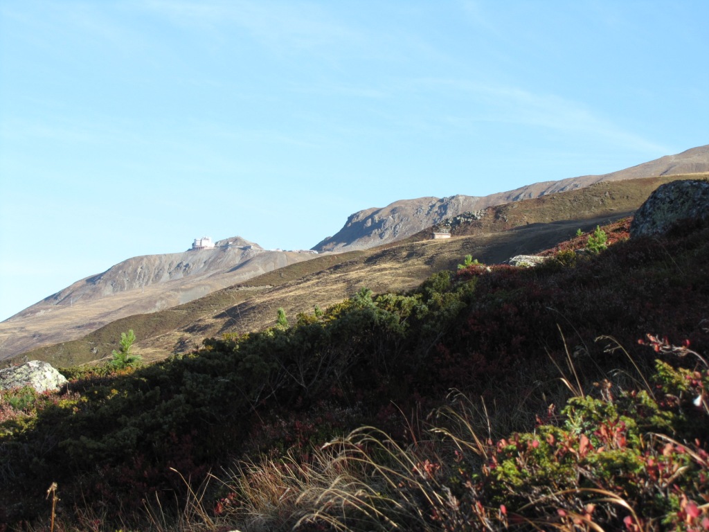 Blick Richtung Jakobshorn