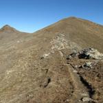 weiter geht es über einen sehr schönen Gratweg Richtung Jakobshorn