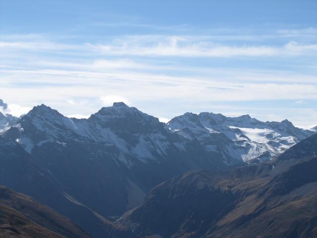 Plattenflue, Hoch Ducan und Gletscher Ducan