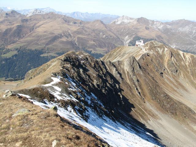 unser weiterer Wegverlauf bis zum Jakobshorn