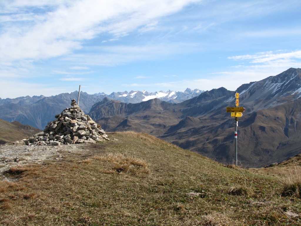 wir haben den Mattjisch Horn 2460 m.ü.M.