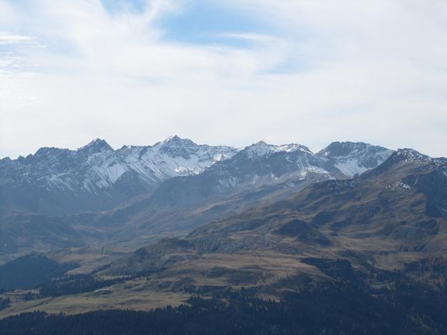 Blick Richtung Arosa und Weisshorn