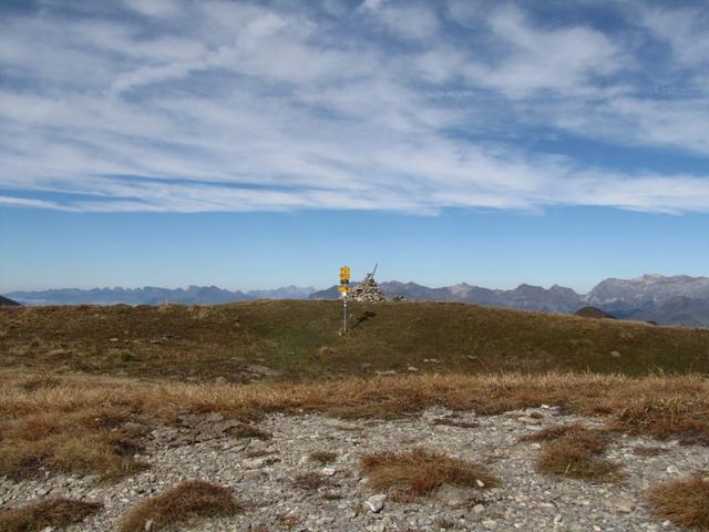 der Mattjisch Horn ist an und für sich kein Horn, sondern eher eine flache Mulde