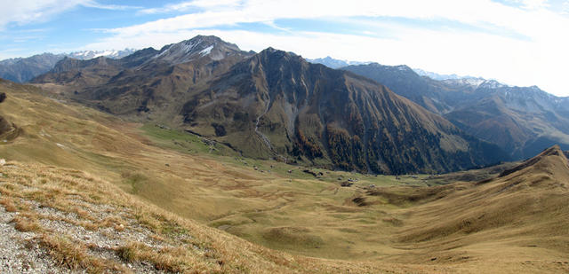 Breitbildfoto Fondei Tal