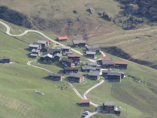 Tiefblick nach Strassberg